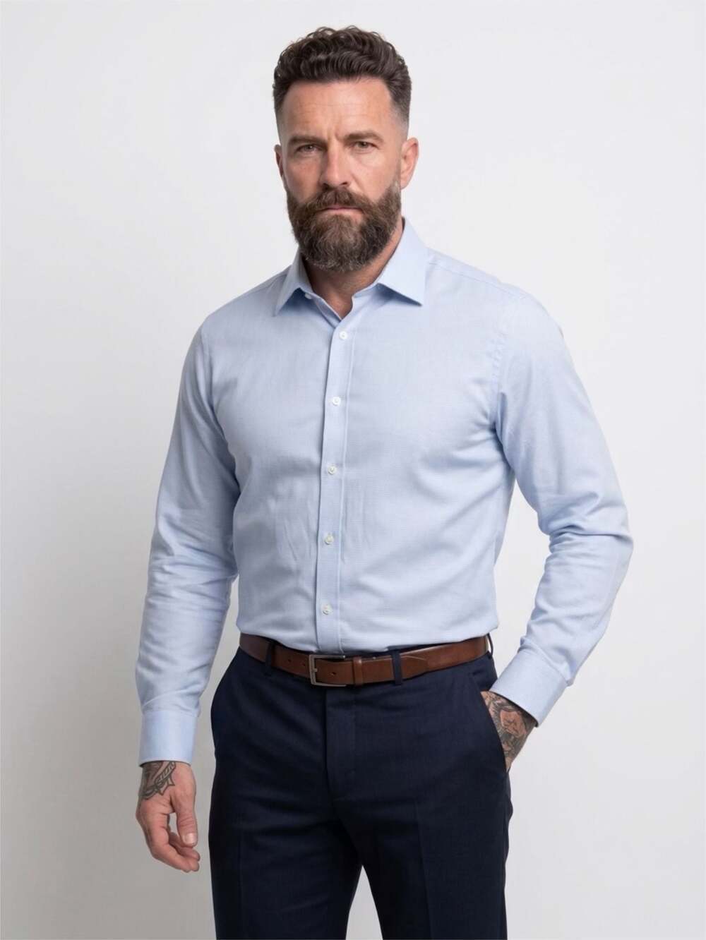Brooks Brothers Milano Fit Non-Iron Supima Cotton Dress Shirt
